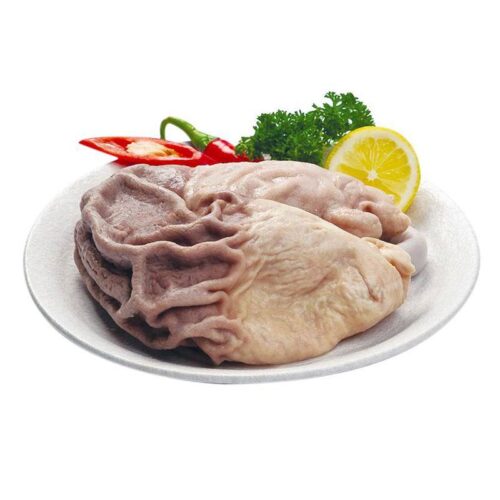 กระเพาะหมูลวกแช่แข็ง 0.3-0.5 กก./แพ็ค