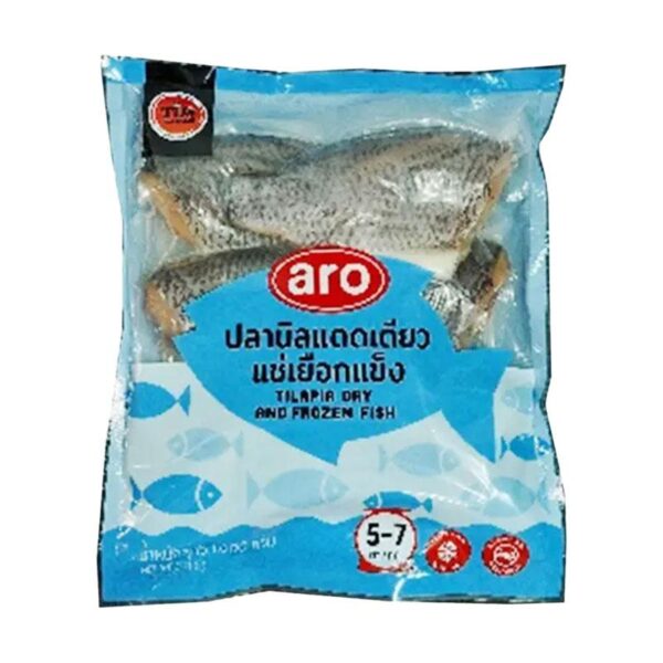 เอโร่ ปลานิลแดดเดียวแช่แข็ง (5-7 ตัว) 1 กก.
