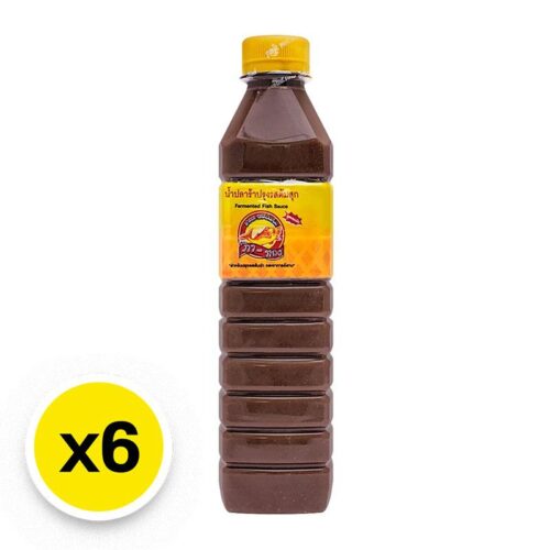 ภาทองน้ําปลาร้าต้มสุก 500 CC X6