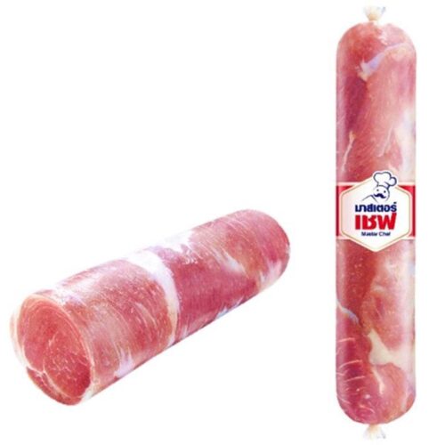 มาสเตอร์ เชฟ สันนอกหมูม้วนกลมแช่แข็ง 3 กก.