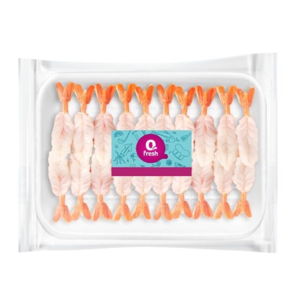 คิวเฟรช กุ้งซูชิอาเจนแช่แข็ง 5 L (20 ชิ้น/แพ็ค)
