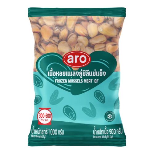 เอโร่ เนื้อหอยแมลงภู่ชิลีแช่แข็ง (300-500 ตัว/กก.) 1 กก.