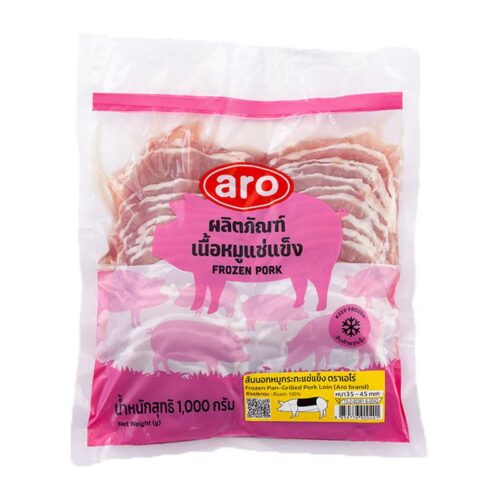 เอโร่ สันนอกหมูกระทะแช่แข็ง 1 กก.