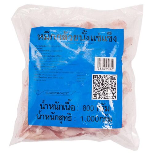 หมึกกล้วยบั้งแช่แข็ง 1 กก.