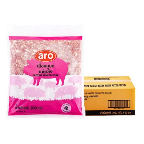 เอโร่ หมูบดผสมมัน 20% แช่แข็ง 10 ลัง