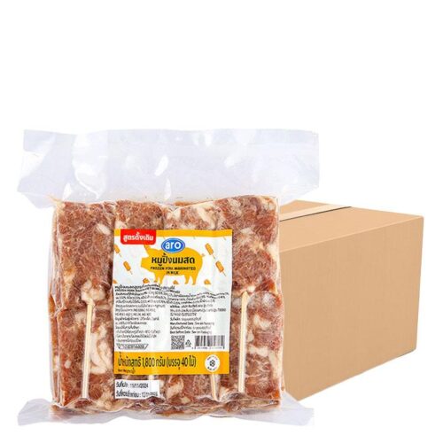 เอโร่ FZ หมูปิ้งนมสด45ก.X40ไม้X10