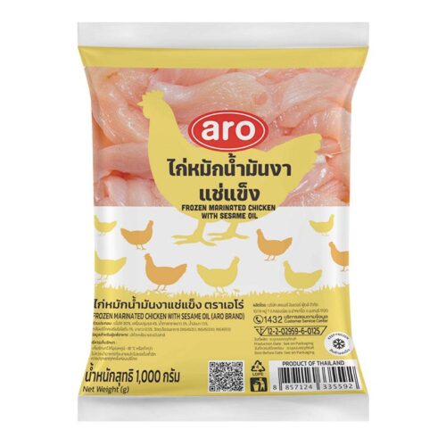 เอโร่ ไก่หมักน้ํามันงาแช่แข็ง 1 กก.