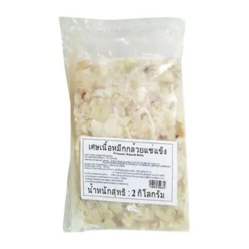 เศษเนื้อหมึกกล้วยแช่แข็ง 2 กก.