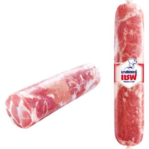 มาสเตอร์ เชฟ สันคอหมูม้วนกลมแช่แข็ง 3 กก.