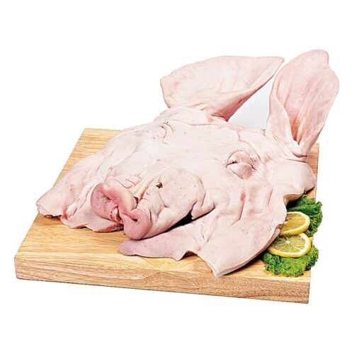 หน้ากากหมูแช่แข็ง กก.ละ 1.8-2.5 กก./ชิ้น