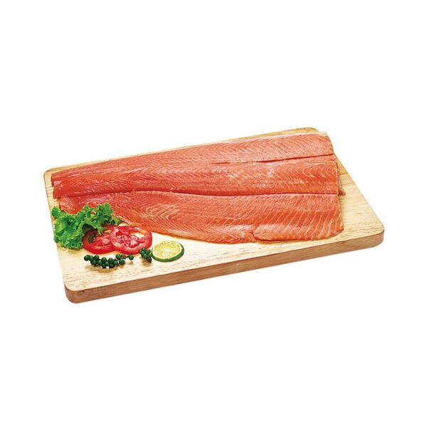 แซลมอนแอตแลนติกแล่ครึ่งซีกแช่แข็ง Trim-C 1 ชิ้น (ประมาณ 1.5 กก./ชิ้น)