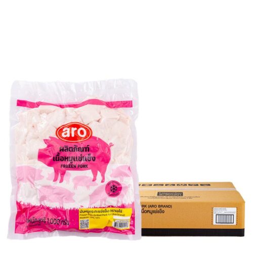 เอโร่ มันหมูกระทะแช่แข็ง 1 ลัง (1 กก. x 10)